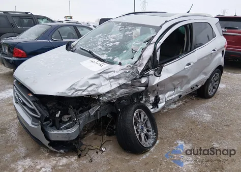 2019 Ford Ecosport Titanium from USA, damaged, VIN MAJ6S3KLXKC269496